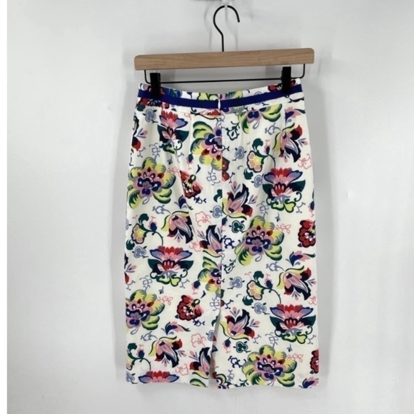 Boden White Floral Pencil Skirt - Picture 2 of 12